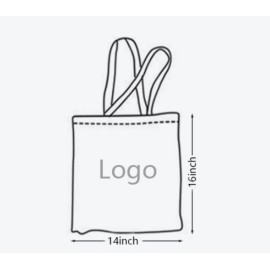 Customized LOGO canvas bag