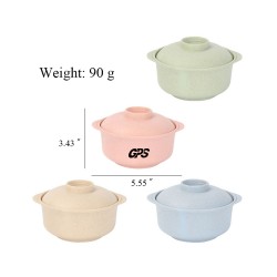 Wheat Straw Anti Drop Soup Bowl
