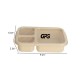 Wheat Straw Grid Insulated Lunch Box