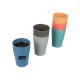 Wheat Straw Couple Toothbrush Mouthwash Cup