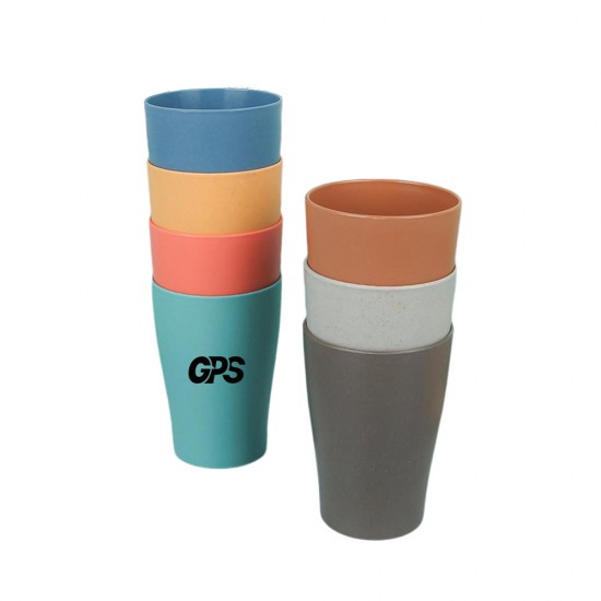 Wheat Straw Couple Toothbrush Mouthwash Cup