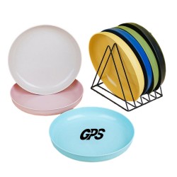 Wheat Straw Eco Friendly Salad Plate