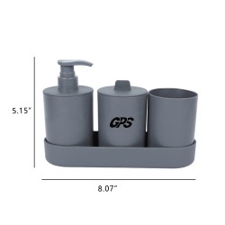 Wheat Straw Bath Container Set