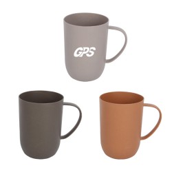 Retro Wheat straw Drinking Cup with Handle 