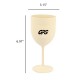Wheat Straw Red Wine Glass