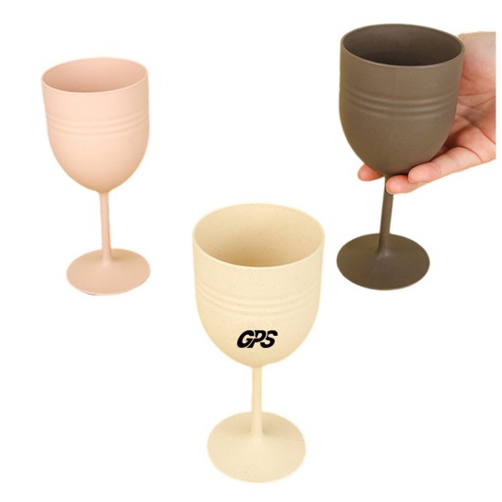 Wheat Straw Red Wine Glass