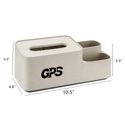 Wheat Straw Tissue Multifunctional Storage Box