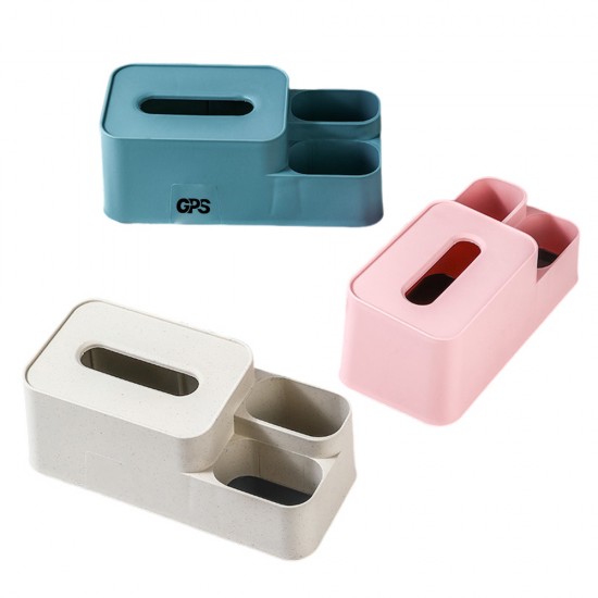 Wheat Straw Tissue Multifunctional Storage Box