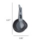 4-in-1 Wheat Straw Measuring Spoon Set