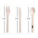 Eco-Friendly Bamboo Lid Bento Double Decker With Wheat Tableware