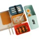 Wheat Straw Japanese Style Bento Storage Box