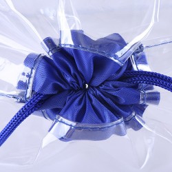 Transparent PVC Drawstring Bag