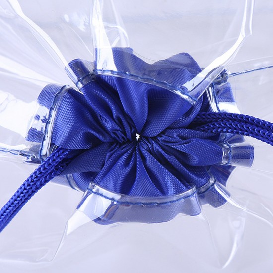Transparent PVC Drawstring Bag