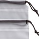 White Storage Drawstring Bag