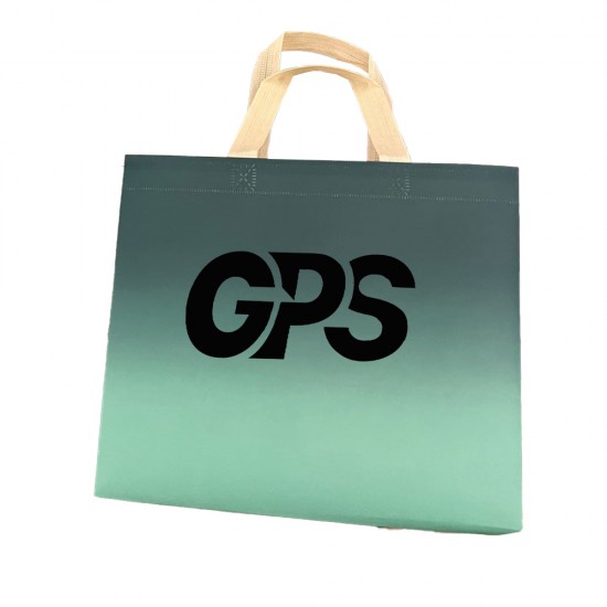 Gradient Colored Non-Woven Tote Bag