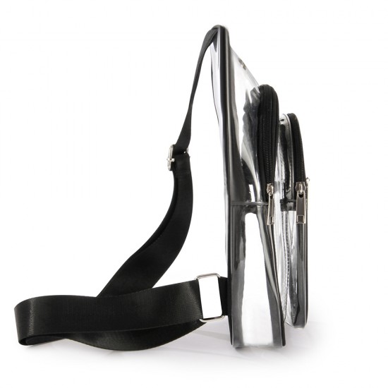 PVC Transparent Portable Durable Chest Bag