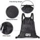 Waterproof Zipper Drawstring Backpack