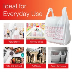 PE T-shirt Shopping Plastic Bag