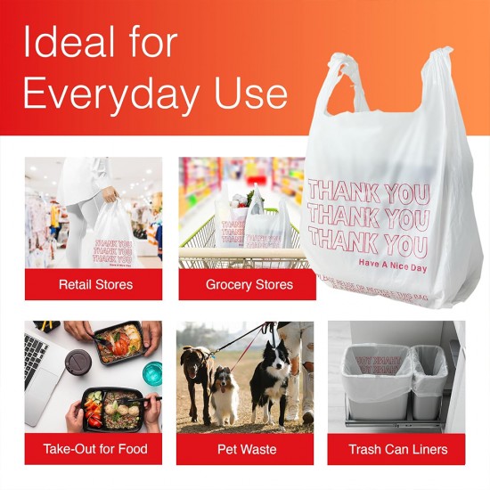 PE T-shirt Shopping Plastic Bag