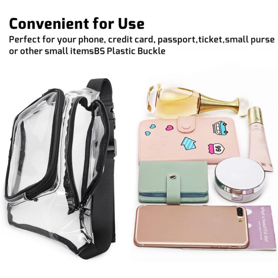 PVC Transparent Waist Bag