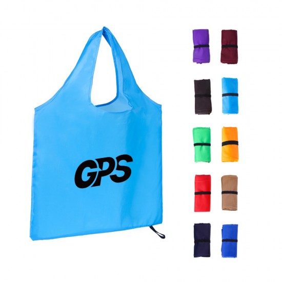 210T Polyester Reusable Grocery Shopping Bags