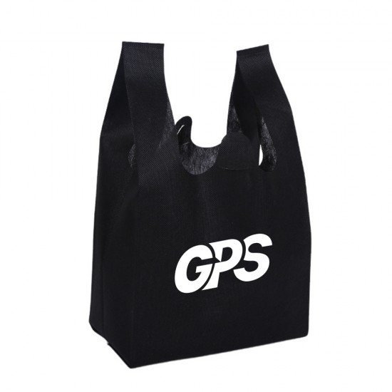 19 5/8 " Non woven T-Shirt Shopping Bags