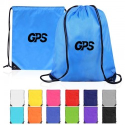 Classic Polyester Drawstring Sports Backpack