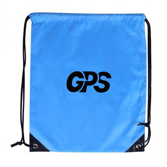 Classic Polyester Drawstring Sports Backpack