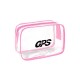 PVC Zippered Toiletry Makeup Bag Handle Bag