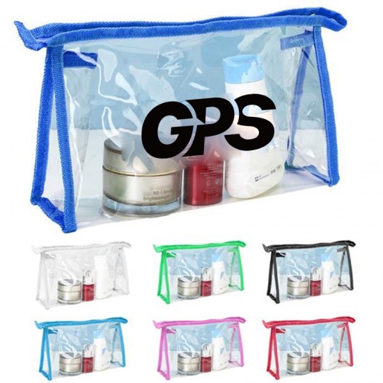 Portable Transparent PVC Cosmetic Bags