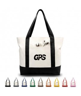  Initial Canvas Tote Bag