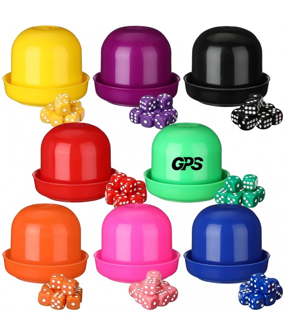 Plastic Cylindrical Dice Rolling Cup