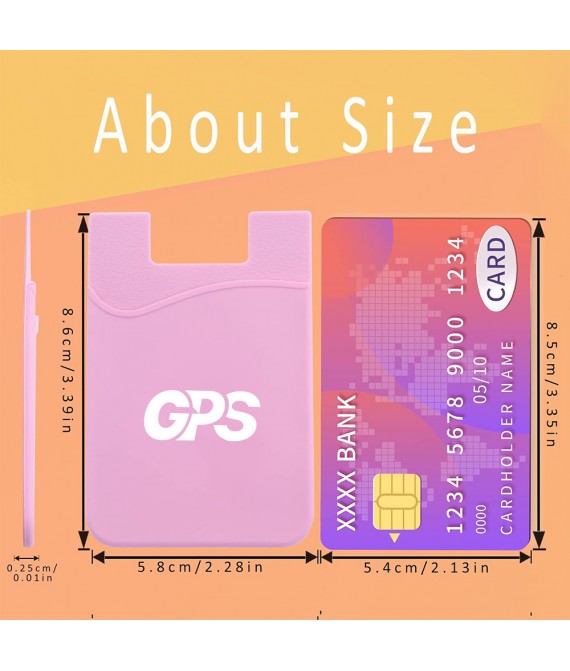 Silicone Phone Card Holder