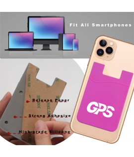 Silicone Phone Card Holder