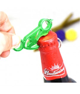 2 5/8 " Motorcycle Shaped Bottle Opener Key Holder