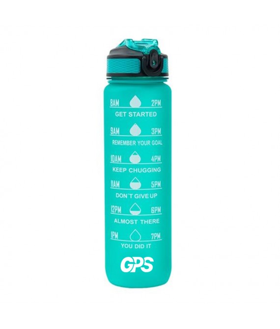 1L Gradient Motivational Water Bottle