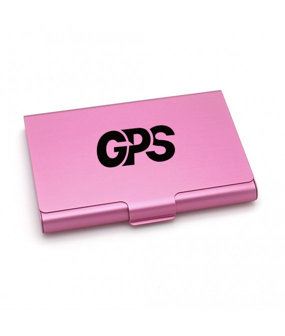 3 5/8 " Aluminum Alloy Business Card Holder