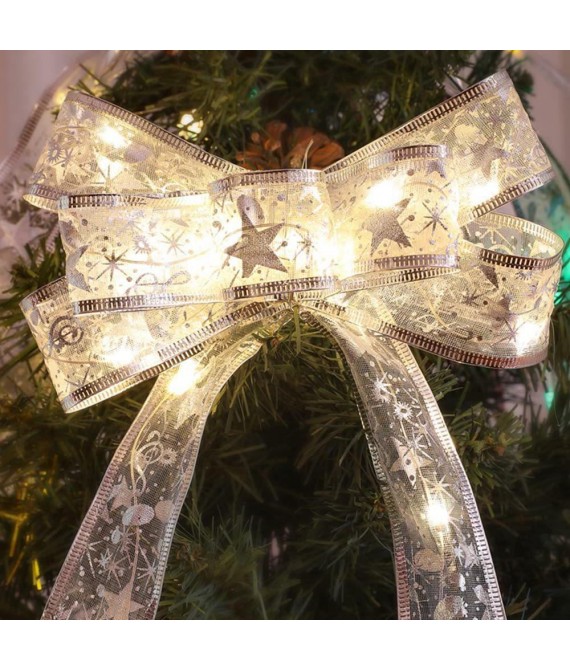 2 " Width Christmas Tree Ribbon Lights