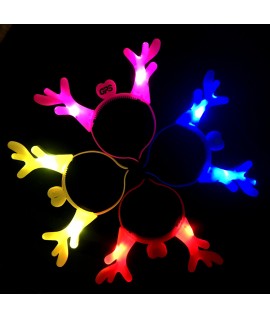 Christmas Shining Deer LED Hair Hoop