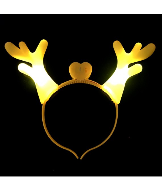 Christmas Shining Deer LED Hair Hoop