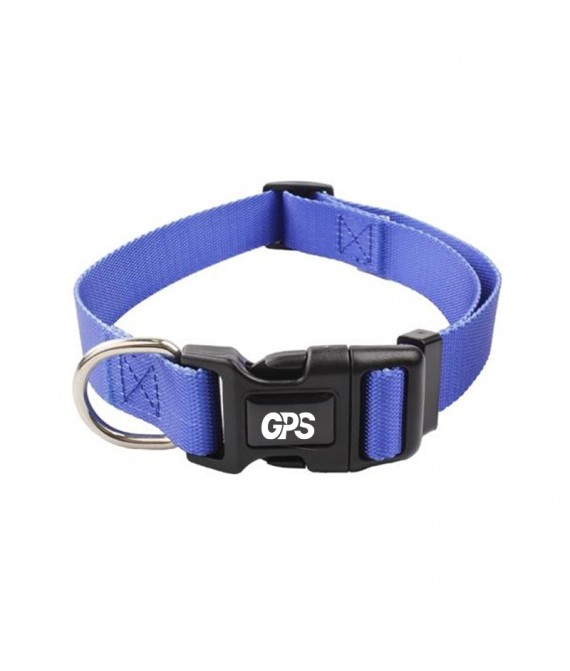 3/4 " Width Gradient Nylon Pet Collar with Traction Rope