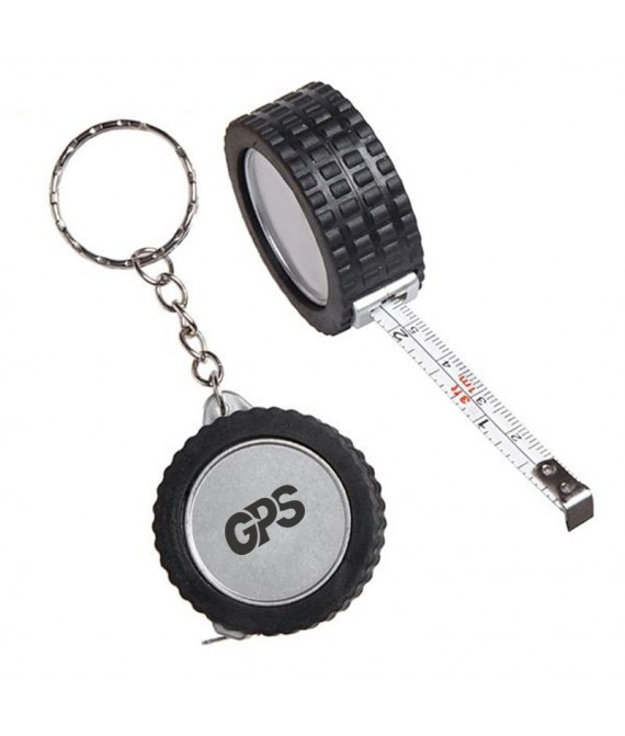 39 " Tire Tape Measure Keychain