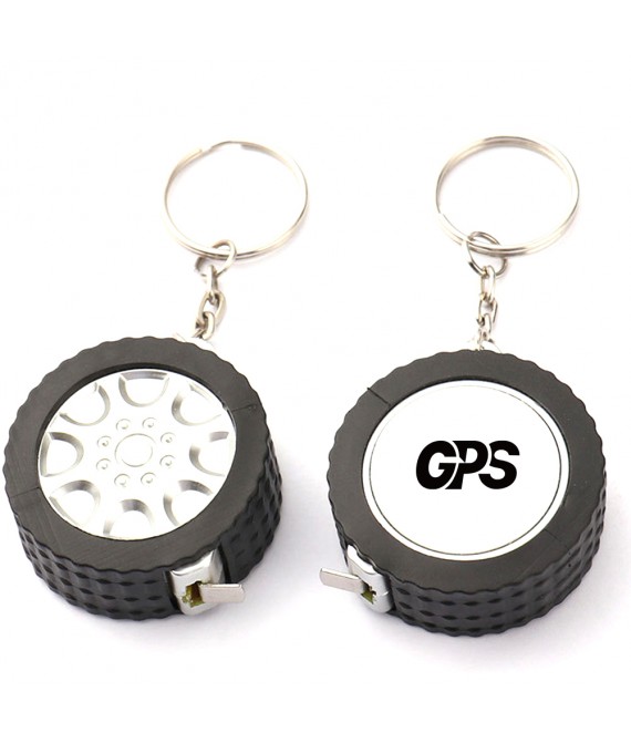 39 " Tire Tape Measure Keychain
