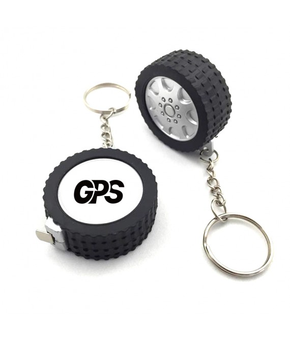 39 " Tire Tape Measure Keychain