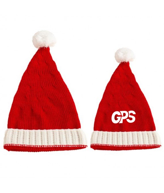 15 3/4 " Red Knit Christmas Hat