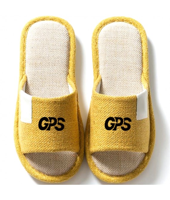 Indoor Linen Slippers