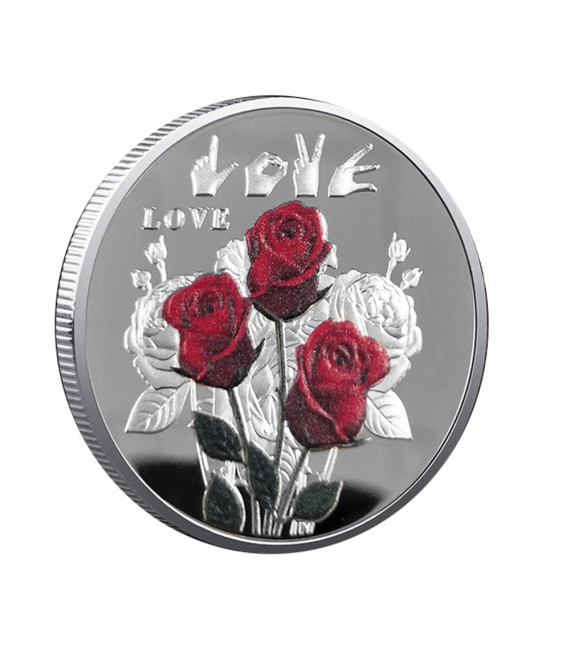 1 5/8 " Valentine's Day Commemorative Iron Coins