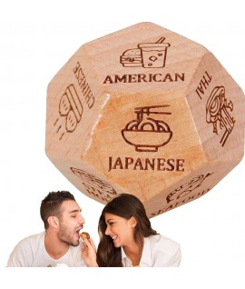 1 1/8"  Food Decision Dice