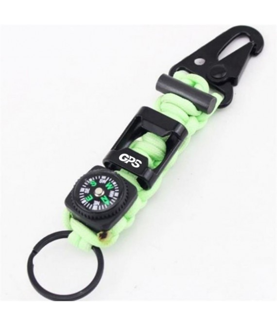 6 1/8 " Multi Functional Rope Keychain