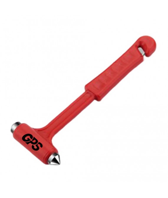 6 1/4 " Safety Hammer With Belt Cutter